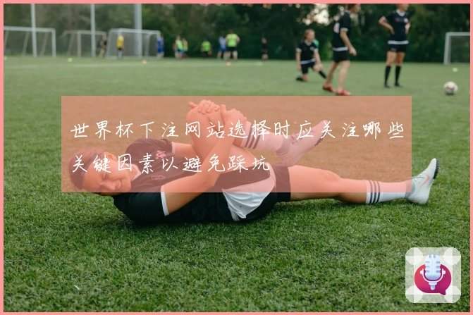 世界杯下注网站选择时应关注哪些关键因素以避免踩坑